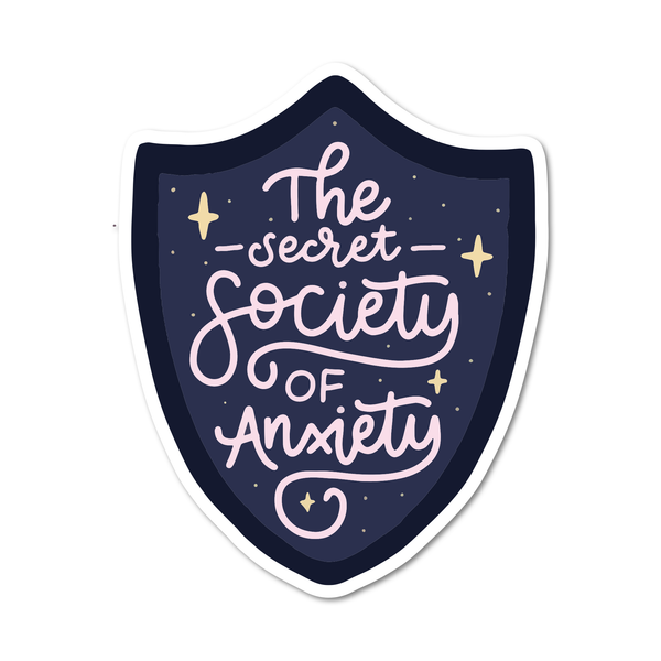 Secret Society Of Anxiety Sticker