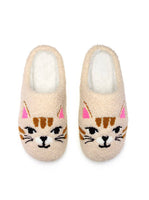 Kitty Cat Faces Slippers