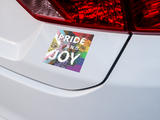 Pride & Joy Sticker LGBTQ Pride Vinyl Sticker
