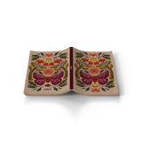 Purple Wings Kraft Layflat Notebook