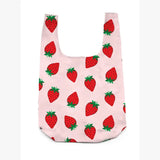 Ripe Strawberry 2-in-1 Reusable Shopper Bag & Bag Charm