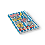 Tinned Fish Soft Touch Classic Layflat Notebook Journal