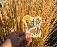 Woodland Creatures: Fabulous Fox Sticker