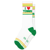 I ❤️ Tennis Unisex Gym Crew Socks
