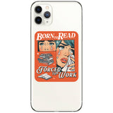 Born to Read Funny Lit Vinyl Sticker