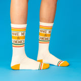 Make Me A Sandwich Unisex Gym Crew Socks