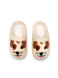 Puppy Dog Faces Kid’s Slippers