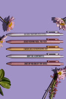 Swear Like a Fatherfucking Lady Pen Set | 5 Sweary Gel Pens