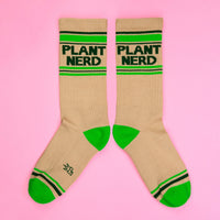 Plant Nerd Unisex Gym Crew Socks