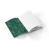 A Beautiful Garden Soft Touch Layflat Notebook