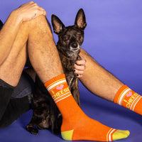 I ❤️ Cheese Unisex Gym Crew Socks