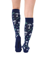 Forest Mushrooms Compression Knee High Sock