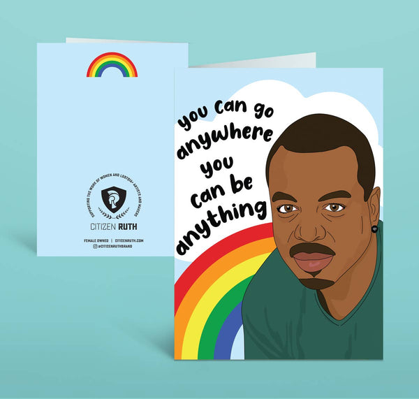 LeVar Burton Reading Rainbow Card
