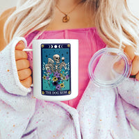The Dog Mom Tarot Card Insulated Travel Mug