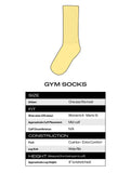 Buh Bye Hetero Norms Gym Crew Socks