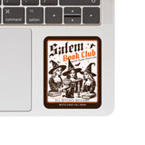 Spooky Salem Book Club Witch Read Vinyl Sticker