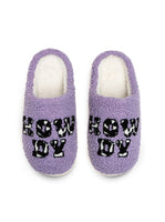 Cow Print "Howdy" Slippers