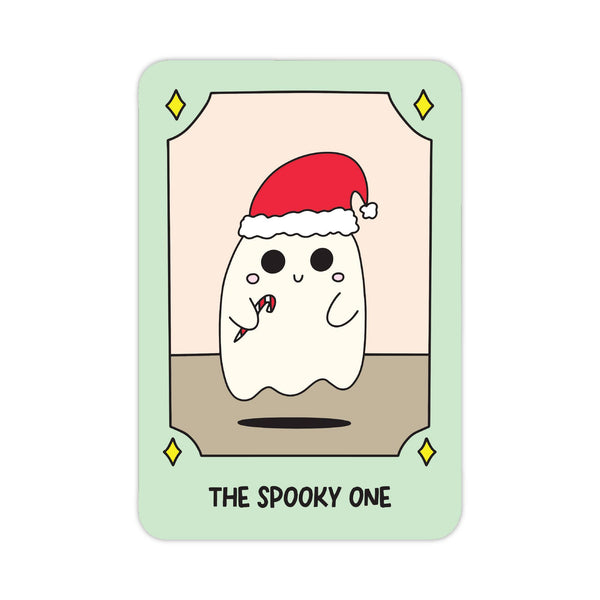 Christmas Tarot: The Spooky One Sticker