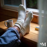 100% Regenerative Organic Certified® Cotton Classic Crew Socks