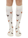 Chickens Compression Knee Socks
