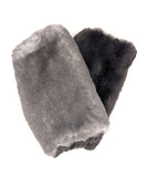 Reversible Short Coastal Plush Luxury Faux Fur Fingerless Gloves