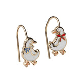 Goose Drop Earrings
