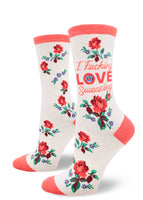I Love Swearing Crew Sock