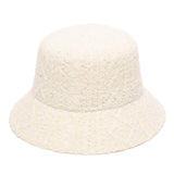 Groove Machine Knit Bucket Hat With Cable Knit Pattern