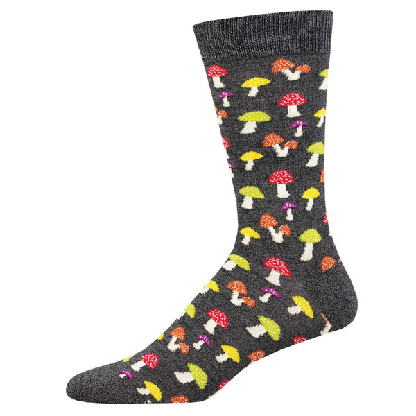 Colorful Caps Men’s Bamboo  Crew