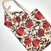 Pomegranate 12x5 Canvas Tote