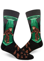 Sasquatch Believes in UFO Men's Crew