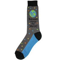 Teachers Change the World Sock