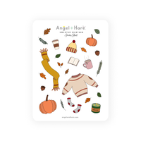 Sweater Weather Sticker Sheet