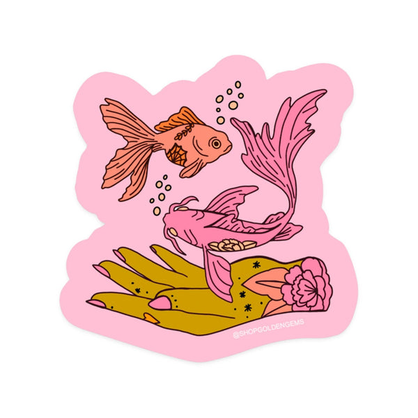 Dreamy Little Pisces - Sticker