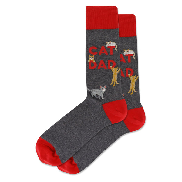 Cat Dad Sock