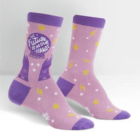 The Future is in Our Hands Sock