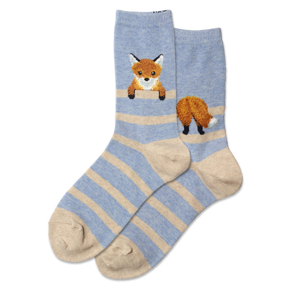 Fuzzy Fox Sock