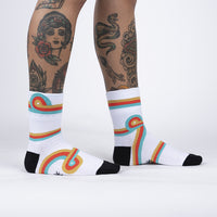 Groovy Love Turn Cuff Crew