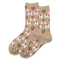 Holiday Llama Sock