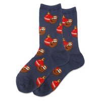 Holiday Sloth Sock