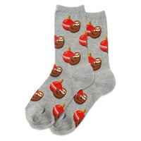 Holiday Sloth Sock