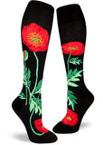 Bold Poppies Knee High
