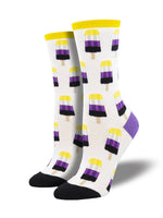Nonbinary Pride Pops Sock