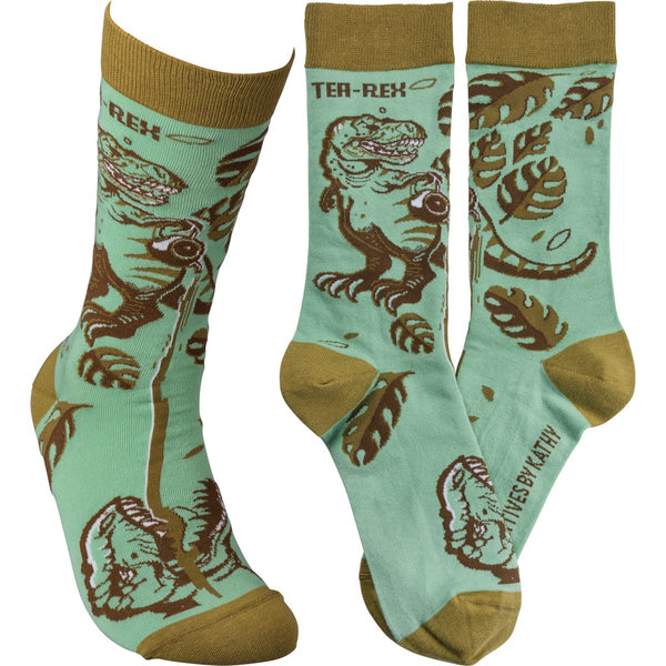 Tea Rex Sock