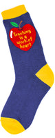 Teaching is a Work of Heart Sock