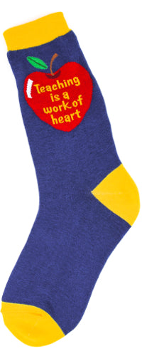 Teaching is a Work of Heart Sock