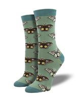 Vintage Moths Bamboo Socks