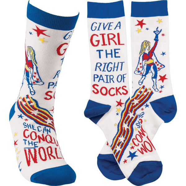Conquer the World Sock