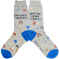 Crafters Gonna Craft Sock