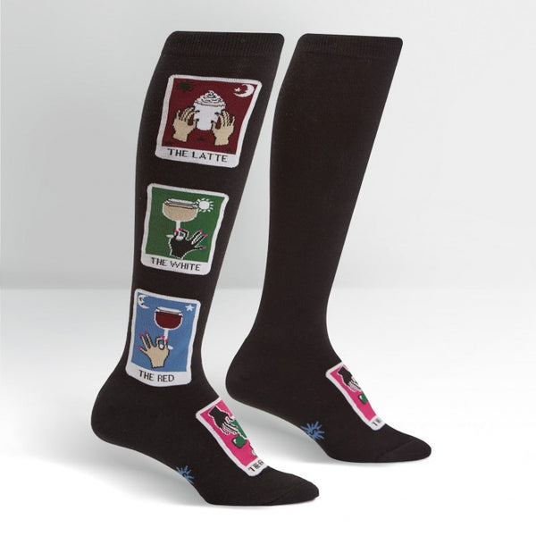 Daily Tarot Knee High Socks